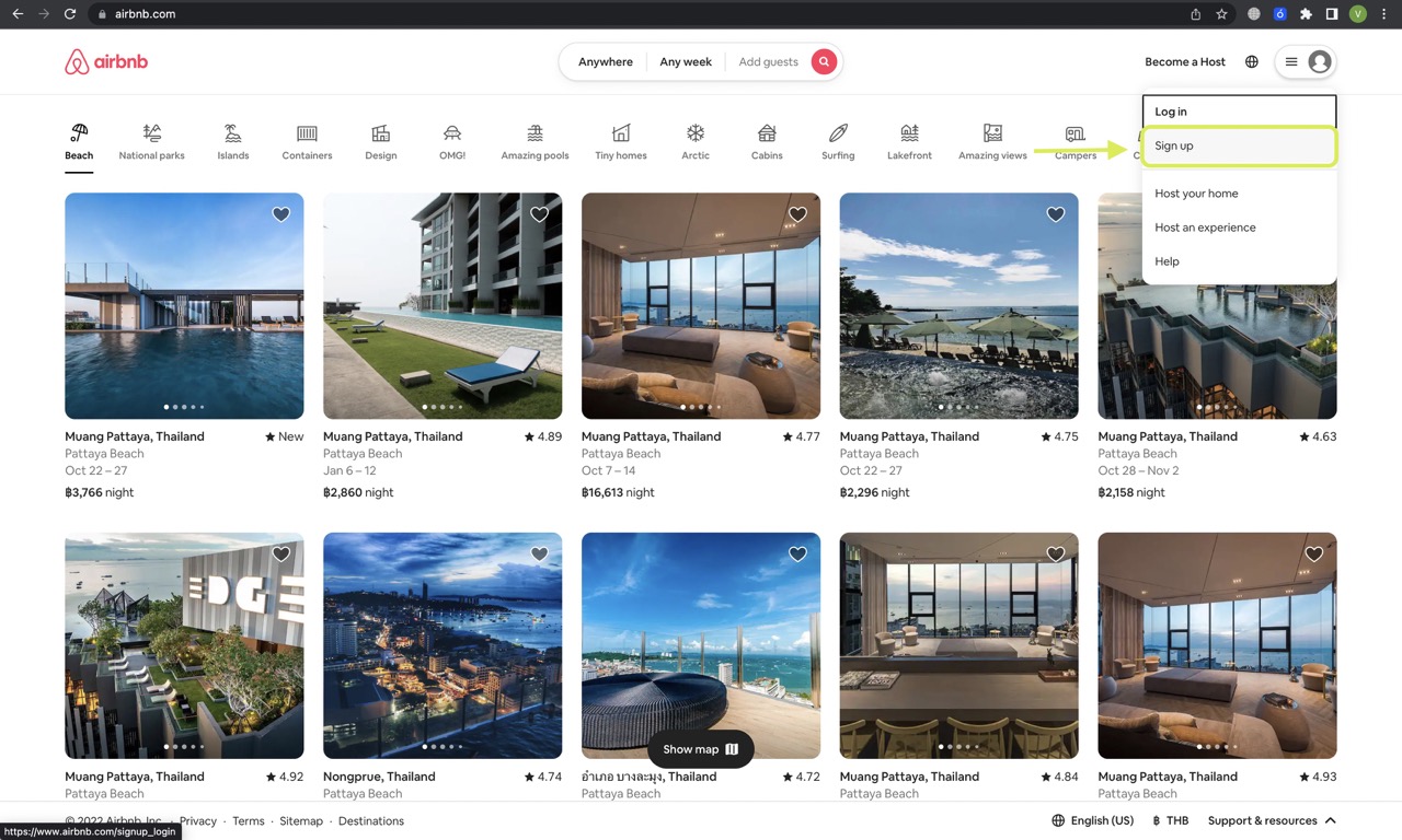 Бронирование жилья на Airbnb с виртуальной картой Хочу Плачу!