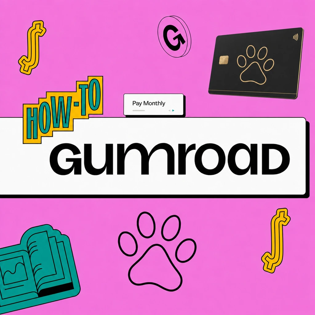 Логотип Gumroad — оплата виртуальной картой Хочу Плачу!